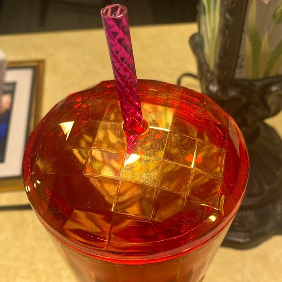 Nwt starbucks cold brewe pink and orange sherbet limited edition - Picture 6 of 13